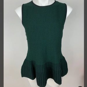 Beautiful Stylish Sleeveless Sweater with Peplum at Waist by Ann Taylor Size Lp
